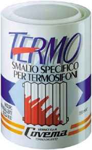 Smalto brillante acrilico specifico ad acqua per termosifoni